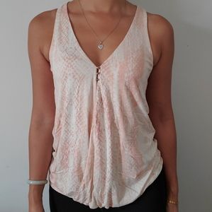 Dynamite Wrap Cross Over Sleeveless Top